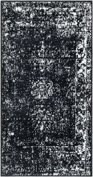 Black 2' x 4' Sofia Runner Rug