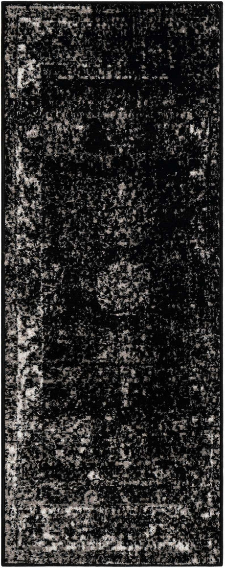 Black 2' x 5' 1 Sofia Runner Rug