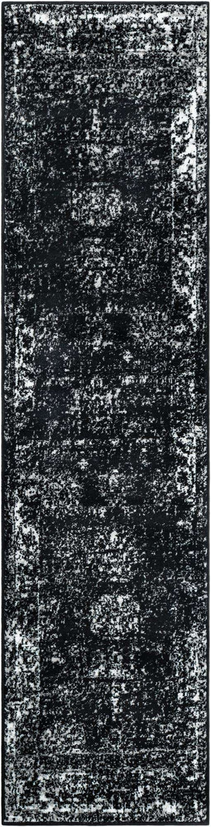 Black 2' x 8' Sofia Runner Rug