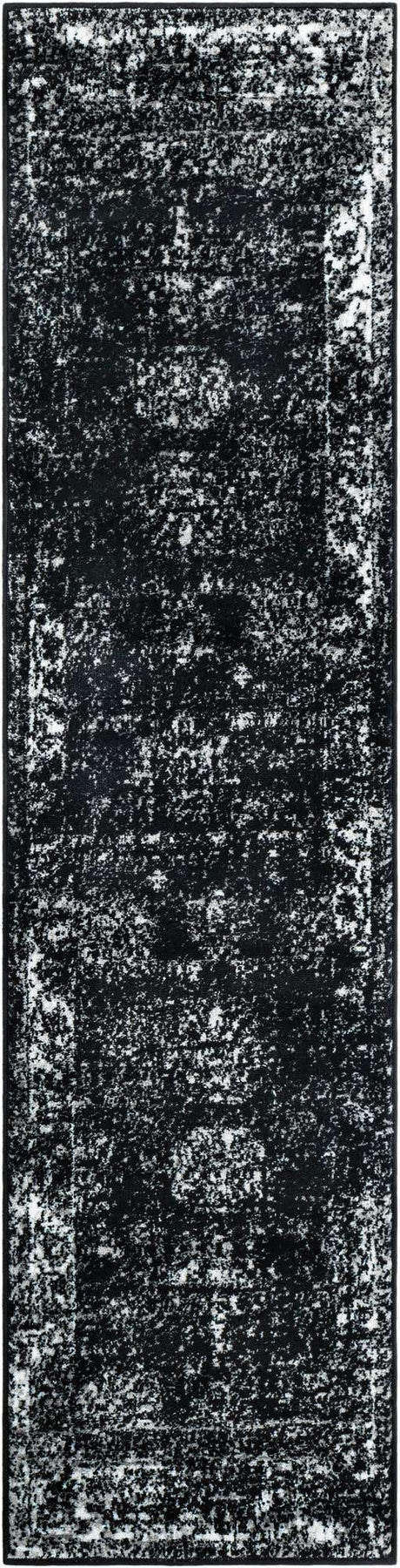 Black 2' x 8' Sofia Runner Rug