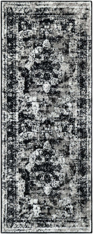 Black 2' x 5' 1 Sofia Runner Rug