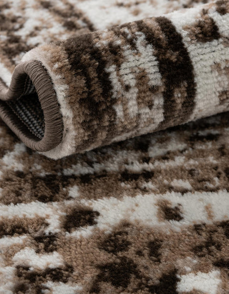 Light Brown 2' 2 x 3' 7 Sofia Hearth Half-Round Semicircle Area Rug Durable Easy Clean Stain Resistant Unique Carpet for Affordable Interior Home Design for Sale at Rug Engine