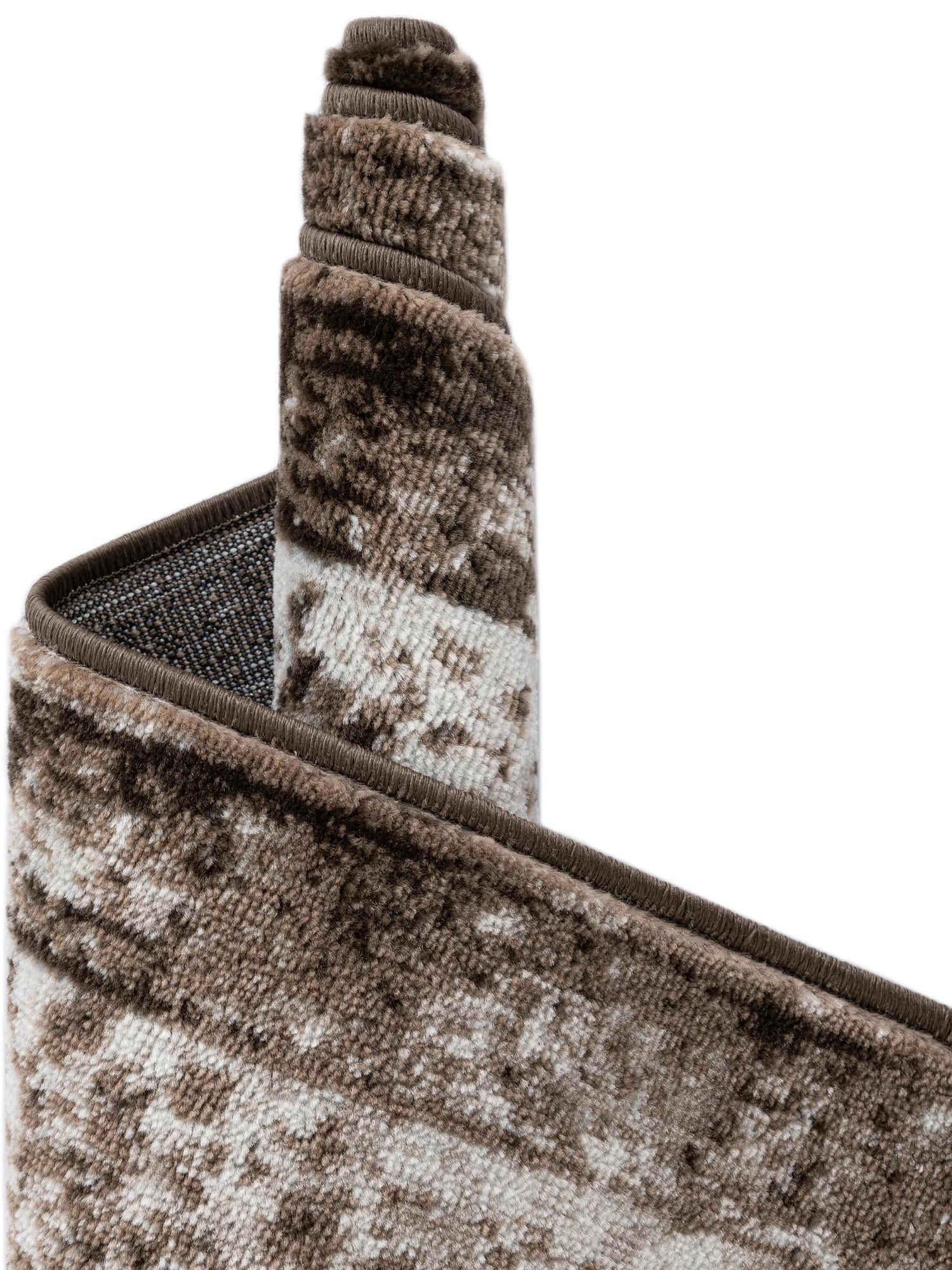 Light Brown 2' 2 x 3' 7 Sofia Hearth Half-Round Semicircle Area Rug Durable Easy Clean Stain Resistant Unique Carpet for Affordable Interior Home Design for Sale at Rug Engine