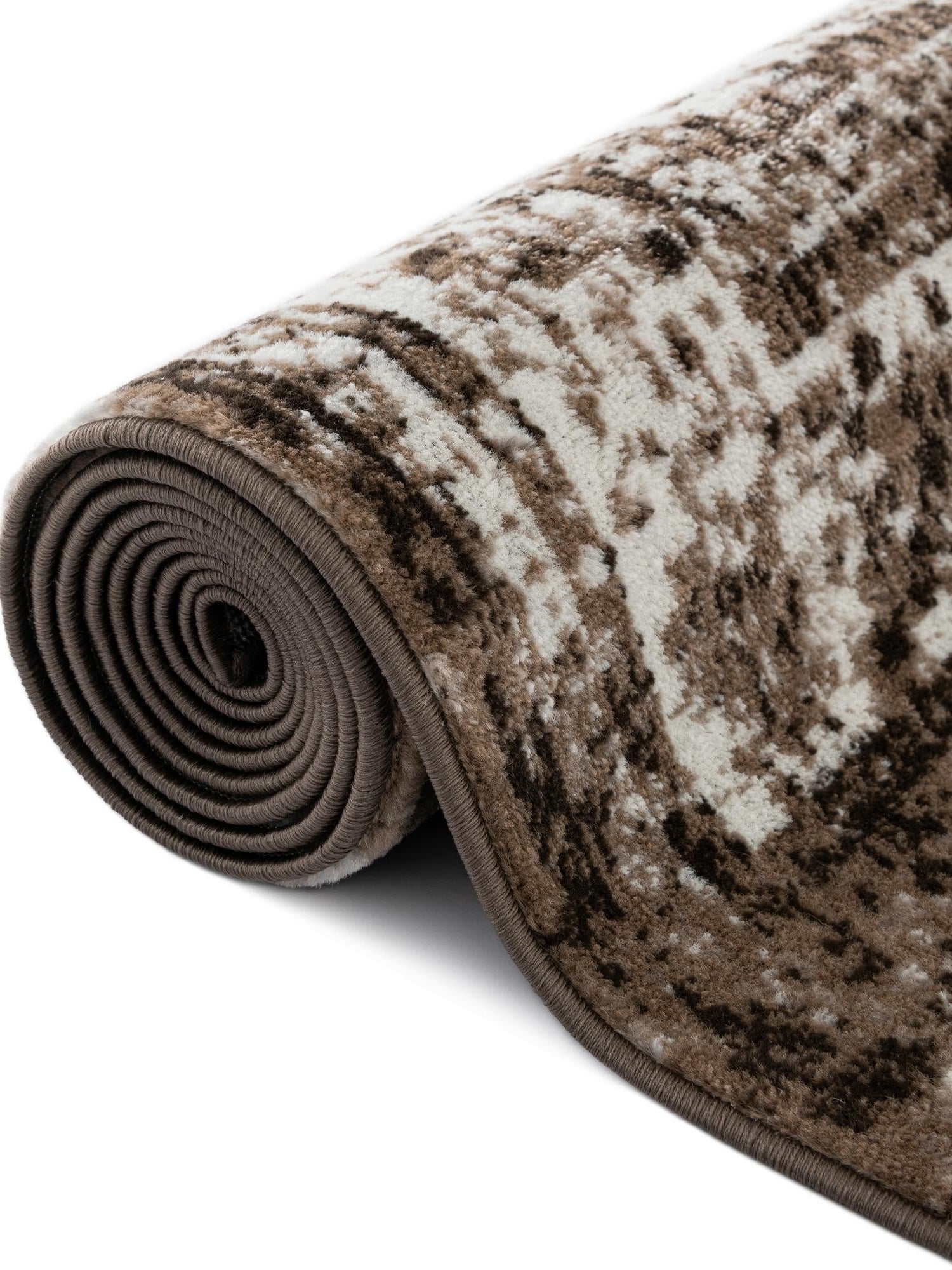 Light Brown 2' 2 x 3' 7 Sofia Hearth Half-Round Semicircle Area Rug Durable Easy Clean Stain Resistant Unique Carpet for Affordable Interior Home Design for Sale at Rug Engine
