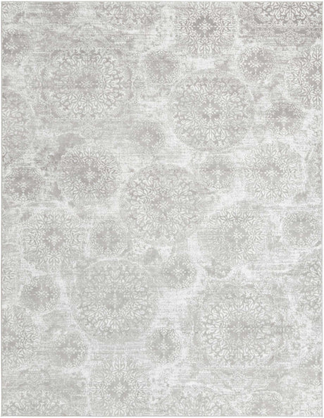 Light Gray 10' x 13' Sofia Rectangle Rug