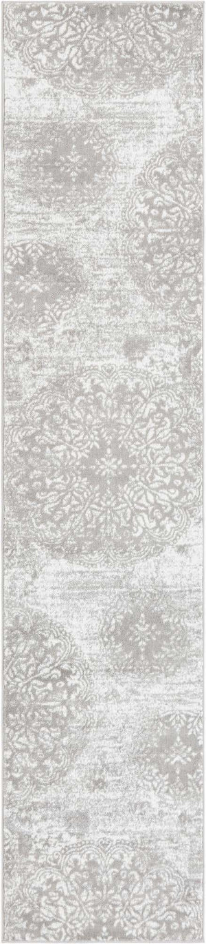 Light Gray 3' x 12' Sofia Runner Rug