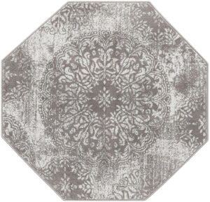 Light Gray 4' 1 x 4' 1 Sofia Octagon Rug