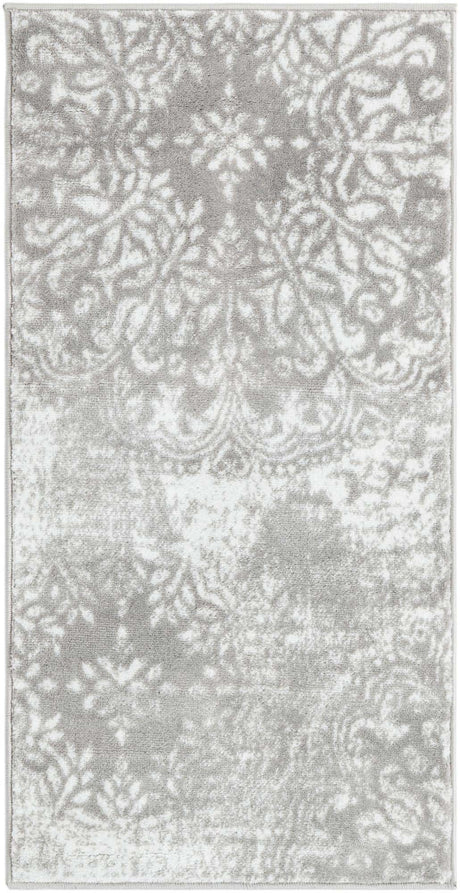 Light Gray 2' x 4' Sofia Runner Rug
