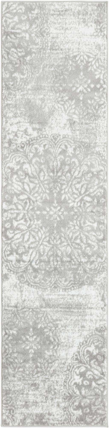 Light Gray 2' x 8' Sofia Runner Rug