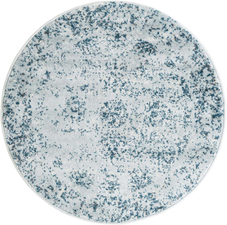 Light Blue 3' 3 x 3' 3 Sofia Round Rug