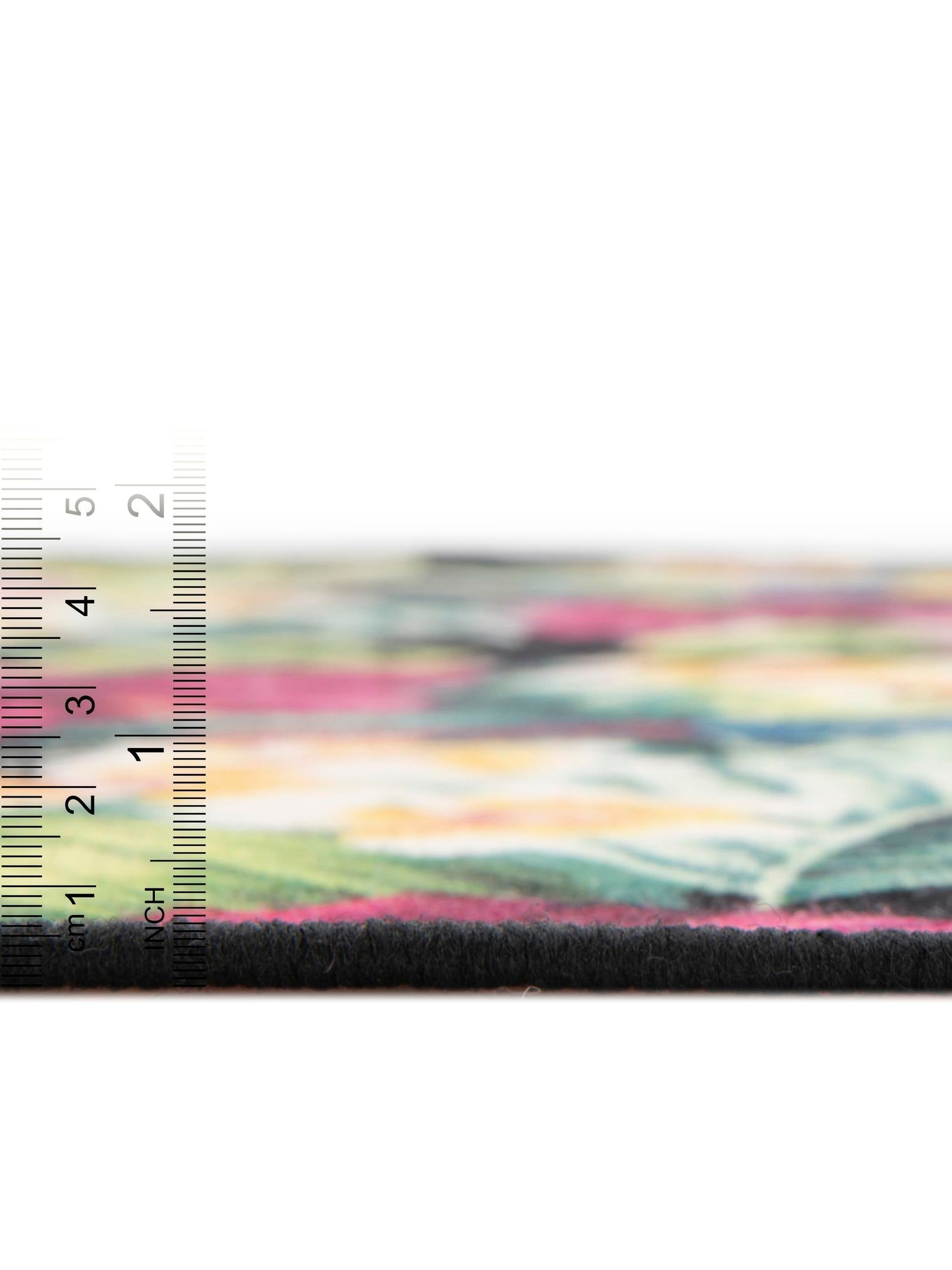 Multicolor 4' 1 x 6' 1 Jill Zarin Caribbean Outdoor Rectangle Area Rug Weather Resistant for Patio, Deck, Terrace, Balcony, Porch 100% Premium Nylon Pile Coastal Carpet for Sale at Rug Engine
