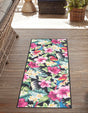 Multicolor 2' x 10' Jill Zarin Caribbean Outdoor Runner Rug
