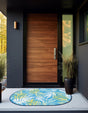 Blue 2' x 3' 1 Jill Zarin Caribbean Outdoor Oval Rug