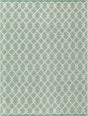 Mint Green 7' 10 x 10' Jill Zarin Dorset Rectangle Area Rug Premium Wool & Cotton Blend All Natural Pile Carpet for Bedrooms, Offices, Living Rooms, Dorms for Sale at Rug Engine