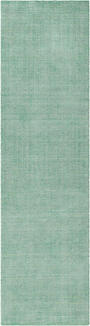 Green 2' 7 x 10' Jill Zarin English Manor Runner Area Rug 100% Premium Natural Wool Handwoven Carpet for Living Rooms, Office Space, Bedrooms, Dorms for Sale at Rug Engine