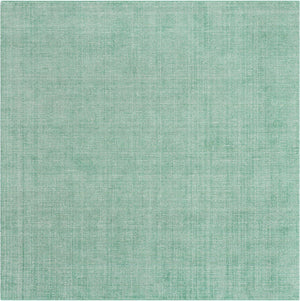 Green 10' x 10' Jill Zarin English Manor Square Area Rug 100% Premium Natural Wool Handwoven Carpet for Living Rooms, Office Space, Bedrooms, Dorms for Sale at Rug Engine