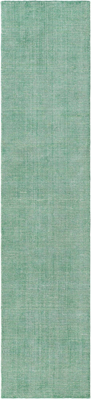 Green 2' 7 x 12' Jill Zarin English Manor Runner Area Rug 100% Premium Natural Wool Handwoven Carpet for Living Rooms, Office Space, Bedrooms, Dorms for Sale at Rug Engine