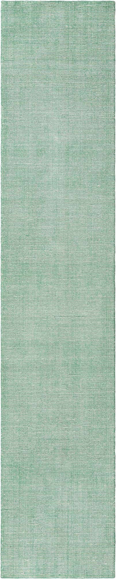 Green 2' 7 x 13' 1 Jill Zarin English Manor Runner Area Rug 100% Premium Natural Wool Handwoven Carpet for Living Rooms, Office Space, Bedrooms, Dorms for Sale at Rug Engine