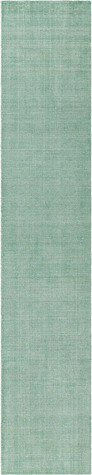 Green 2' 7 x 14' 1 Jill Zarin English Manor Runner Area Rug 100% Premium Natural Wool Handwoven Carpet for Living Rooms, Office Space, Bedrooms, Dorms for Sale at Rug Engine