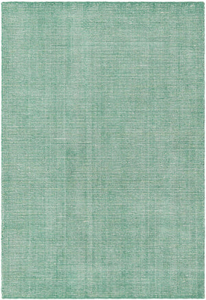 Green 4' 1 x 6' 1 Jill Zarin English Manor Rectangle Area Rug 100% Premium Natural Wool Handwoven Carpet for Living Rooms, Office Space, Bedrooms, Dorms for Sale at Rug Engine