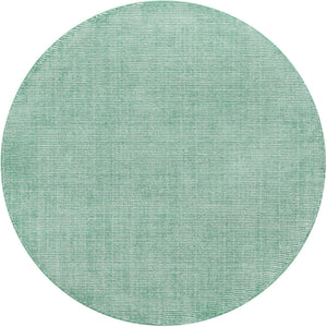 Green 5' 3 x 5' 3 Jill Zarin English Manor Round Area Rug 100% Premium Natural Wool Handwoven Carpet for Living Rooms, Office Space, Bedrooms, Dorms for Sale at Rug Engine