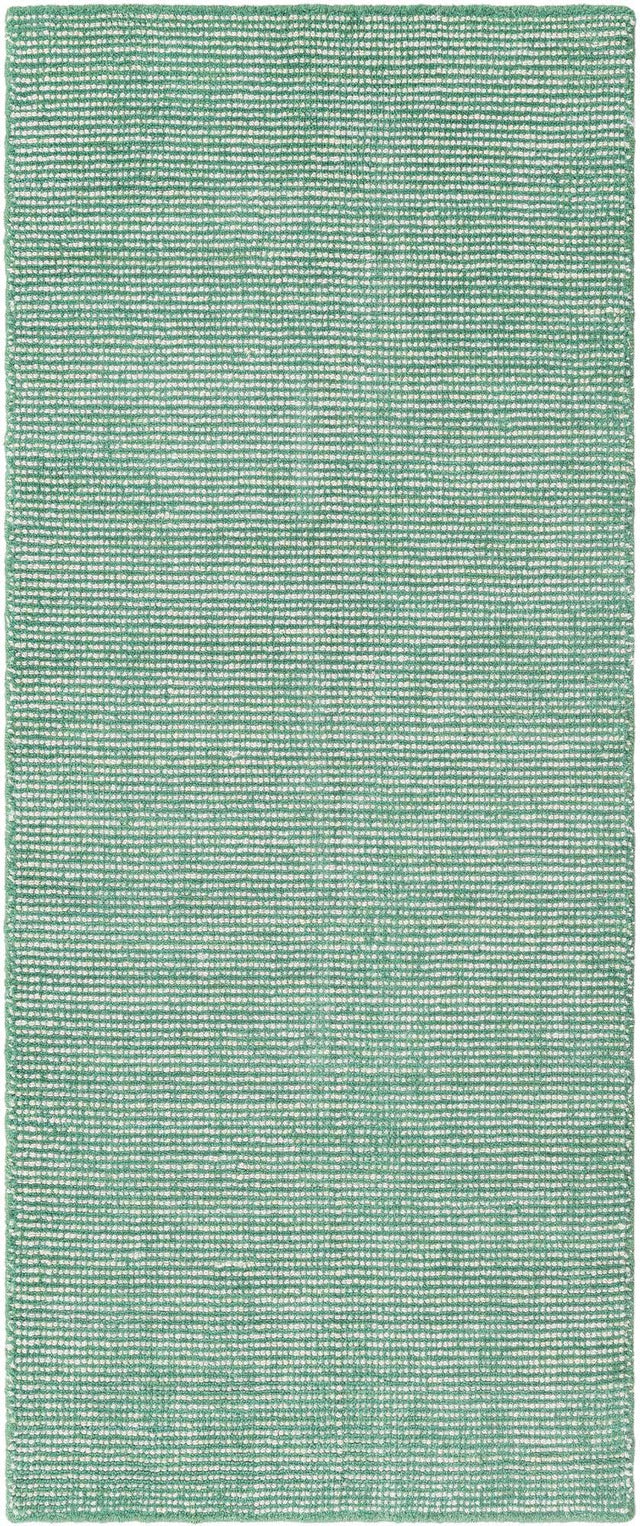 Green 2' x 5' 1 Jill Zarin English Manor Runner Area Rug 100% Premium Natural Wool Handwoven Carpet for Living Rooms, Office Space, Bedrooms, Dorms for Sale at Rug Engine