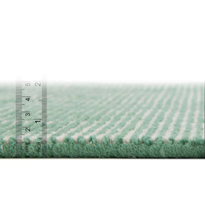 Green 10' x 14' 1 Jill Zarin English Manor Rectangle Area Rug 100% Premium Natural Wool Handwoven Carpet for Living Rooms, Office Space, Bedrooms, Dorms for Sale at Rug Engine