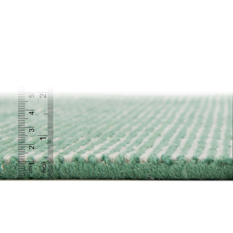Green 10' x 14' 1 Jill Zarin English Manor Rectangle Area Rug 100% Premium Natural Wool Handwoven Carpet for Living Rooms, Office Space, Bedrooms, Dorms for Sale at Rug Engine