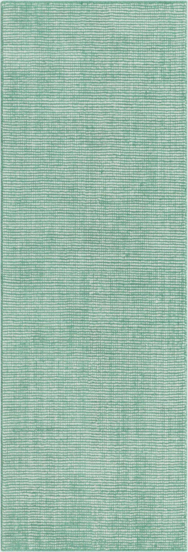 Green 2' x 6' 1 Jill Zarin English Manor Runner Area Rug 100% Premium Natural Wool Handwoven Carpet for Living Rooms, Office Space, Bedrooms, Dorms for Sale at Rug Engine