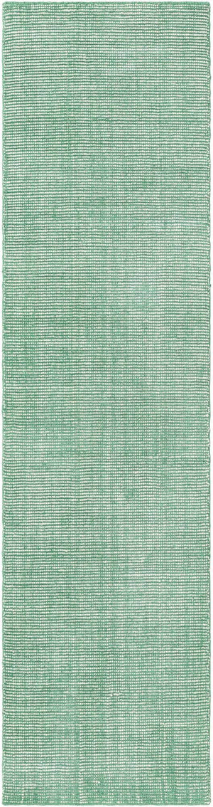 Green 2' x 8' Jill Zarin English Manor Runner Area Rug 100% Premium Natural Wool Handwoven Carpet for Living Rooms, Office Space, Bedrooms, Dorms for Sale at Rug Engine