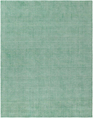 Green 7' 10 x 10' Jill Zarin English Manor Rectangle Area Rug 100% Premium Natural Wool Handwoven Carpet for Living Rooms, Office Space, Bedrooms, Dorms for Sale at Rug Engine