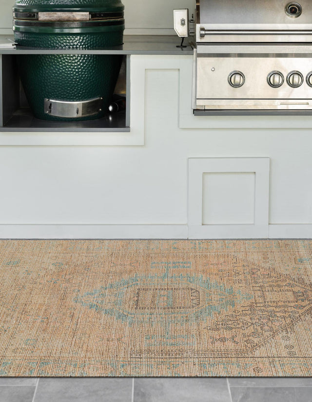 Khaki and Ivory 9' x 12' Chenille Jute Rectangle Area Rug Vintage Distressed Boho All Natural Eco-Friendly Sustainable Carpet for Living Dining Office Dorm Rooms for Sale at Rug Engine