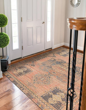 Antique Red 9' x 12' Chenille Jute Rectangle Area Rug Vintage Distressed Boho All Natural Eco-Friendly Sustainable Carpet for Living Dining Office Dorm Rooms for Sale at Rug Engine