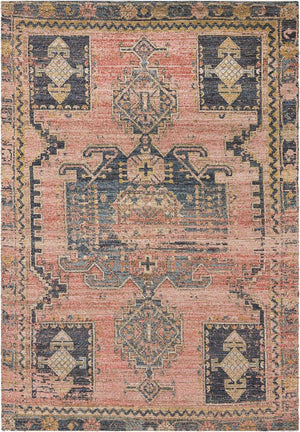 Antique Red 6' 1 x 9' Chenille Jute Rectangle Area Rug Vintage Distressed Boho All Natural Eco-Friendly Sustainable Carpet for Living Dining Office Dorm Rooms for Sale at Rug Engine