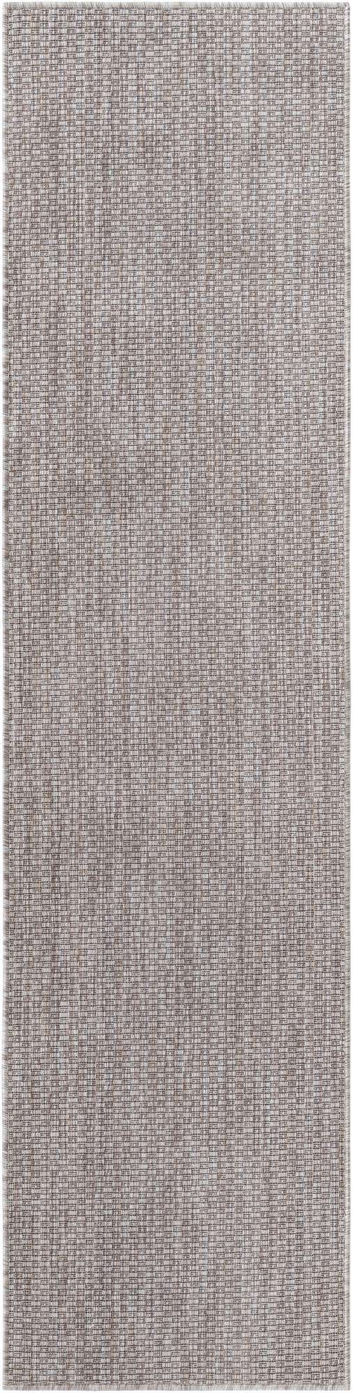 Beige 2' x 8' Outdoor Solid Runner Area Rug Weather Resistant for Patio, Deck, Terrace, Balcony, Porch 100% Polypropylene Minimalist Waterproof Carpet for Sale at Rug Engine