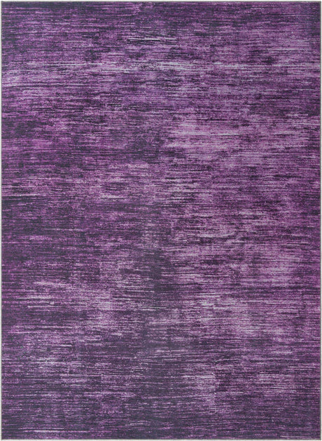 Purple 10' x 13' 1 Asha Rectangle Area Rug 100% Chenille Cotton Easy Clean Indoor Living Dining Bedroom Office Carpet for Sale at Rug Engine