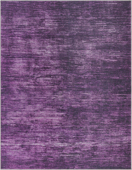 Purple 7' 10 x 10' Asha Rectangle Area Rug 100% Chenille Cotton Easy Clean Indoor Living Dining Bedroom Office Carpet for Sale at Rug Engine