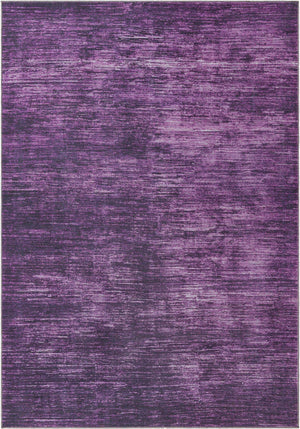 Purple 7' 10 x 11' Asha Rectangle Area Rug 100% Chenille Cotton Easy Clean Indoor Living Dining Bedroom Office Carpet for Sale at Rug Engine