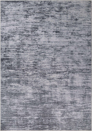 Gray 7' 10 x 11' Asha Rectangle Area Rug 100% Chenille Cotton Easy Clean Indoor Living Dining Bedroom Office Carpet for Sale at Rug Engine