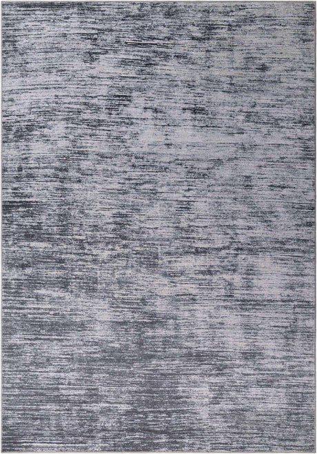 Gray 7' 10 x 11' Asha Rectangle Area Rug 100% Chenille Cotton Easy Clean Indoor Living Dining Bedroom Office Carpet for Sale at Rug Engine