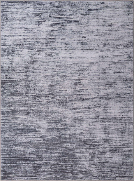Gray 9' x 12' Asha Rectangle Area Rug 100% Chenille Cotton Easy Clean Indoor Living Dining Bedroom Office Carpet for Sale at Rug Engine