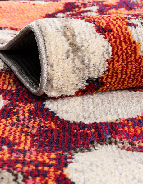 Multicolor 2' 2 x 3' 1 Haerfest Oval Area Rug Abstract Super Colorful Modern Vivid Carpet for Unique Interior Design Room Decorating for Sale at Rug Engine