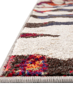 Multicolor 7' 10 x 7' 10 Haerfest Square Area Rug Abstract Super Colorful Modern Vivid Carpet for Unique Interior Design Room Decorating for Sale at Rug Engine