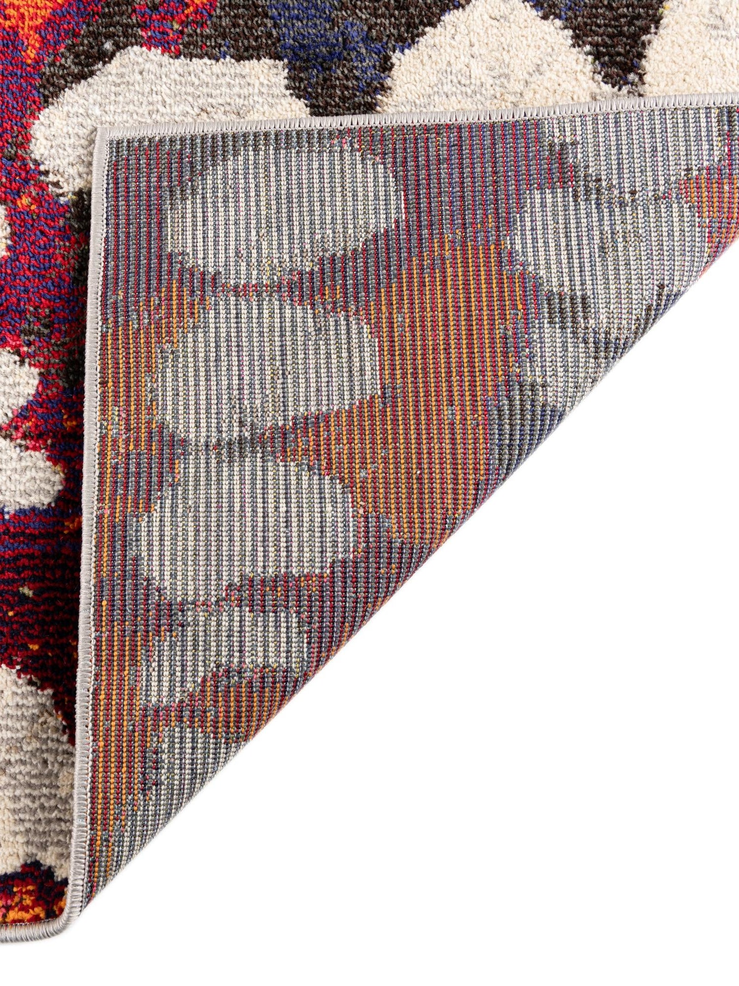 Multicolor 7' 10 x 7' 10 Haerfest Square Area Rug Abstract Super Colorful Modern Vivid Carpet for Unique Interior Design Room Decorating for Sale at Rug Engine