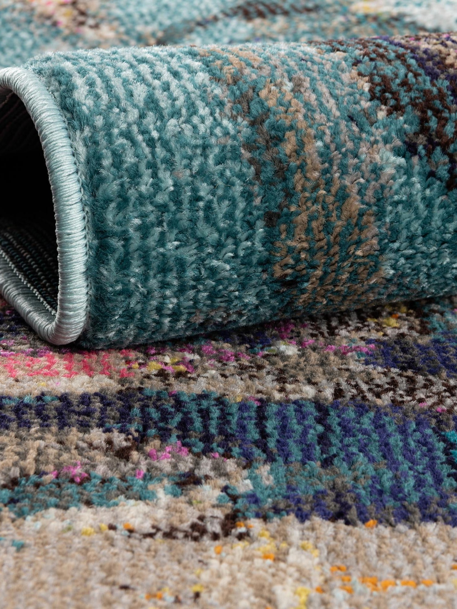 Multicolor 6' 1 x 9' Haerfest Oval Area Rug Abstract Super Colorful Modern Vivid Carpet for Unique Interior Design Room Decorating for Sale at Rug Engine