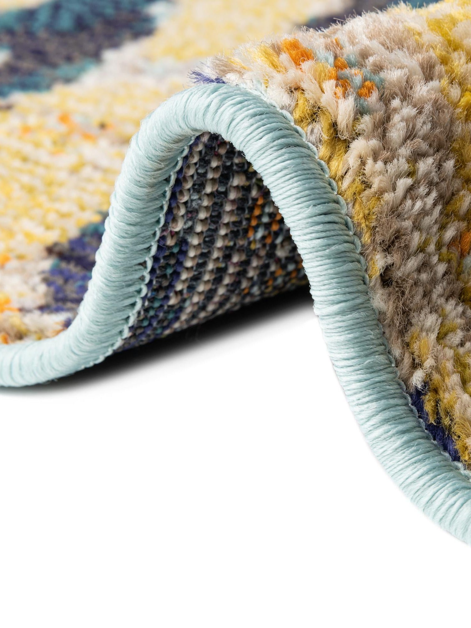 Multicolor 4' 1 x 6' 1 Haerfest Oval Area Rug Abstract Super Colorful Modern Vivid Carpet for Unique Interior Design Room Decorating for Sale at Rug Engine
