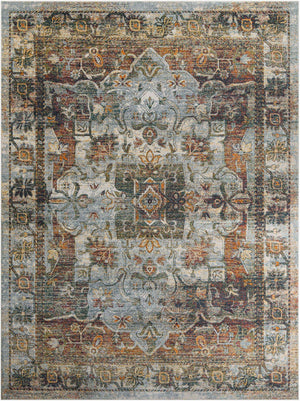 Ivory 10' x 13' 1 Isabella Rectangle Area Rug Polypropylene & Polyester Traditional Elegant Carpet for Living Rooms, Dining, Office, Dorms for Sale at Rug Engine