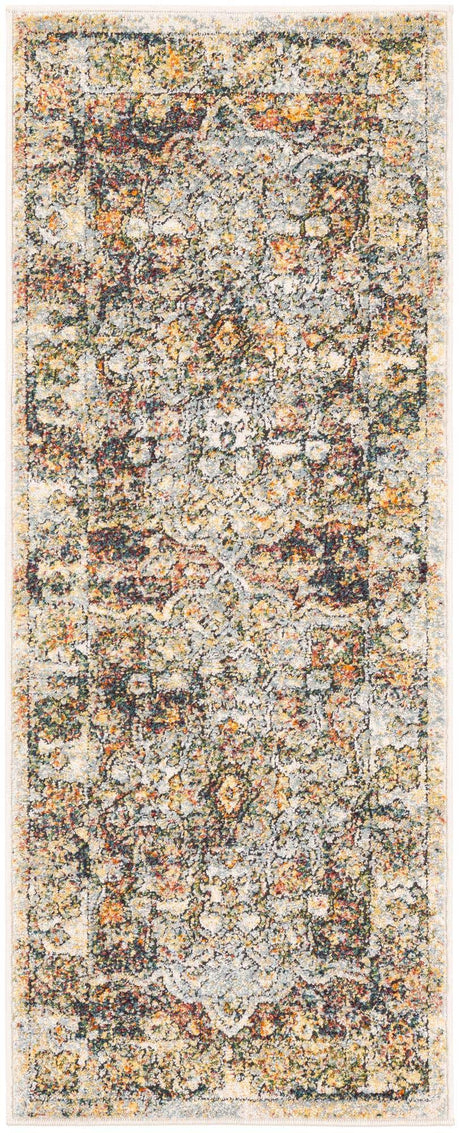 Ivory 2' x 5' 1 Isabella Runner Area Rug Polypropylene & Polyester Traditional Elegant Carpet for Living Rooms, Dining, Office, Dorms for Sale at Rug Engine