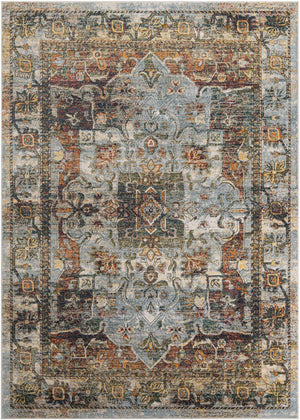 Ivory 7' 10 x 11' Isabella Rectangle Area Rug Polypropylene & Polyester Traditional Elegant Carpet for Living Rooms, Dining, Office, Dorms for Sale at Rug Engine