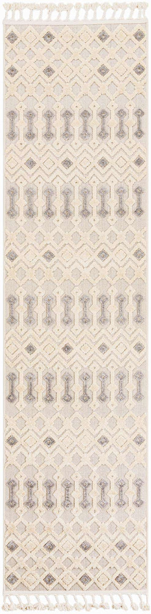 Sandy Beige 2' 7 x 10' Arlo Runner Area Rug 100% Polypropylene With Cotton Backing Easy Clean Indoor Living Room Bedroom Dining Office Carpet for Sale at Rug Engine